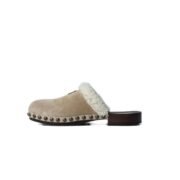 Miu Miu Suede clogs - beige - Image 2