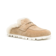 Miu Miu Suede mules - Ecru- - Image 2