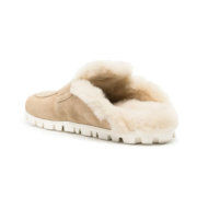 Miu Miu Suede mules - Ecru- - Image 3