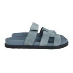 Hermes Chypre Techno Sandals Bleu
