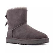 UGG Mini Bailey Bow II – Grey - Image 4