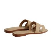 Hermes Oran Sandal Beige/Lin - Image 2
