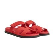Hermes Chypre Sandal Rose/Vermillon - Image 2