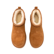 UGG Classic Ultra Mini Platform Boot – Chestnut - Image 4