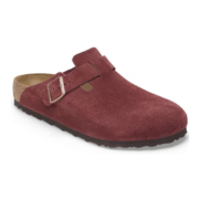 Birkenstock Boston Burgundy – Suede Leather Zinfandel - Image 2
