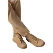 ZEGNA BEIGE TRIPLE STITCH™ SECONDSKIN SNEAKERS - Image 5